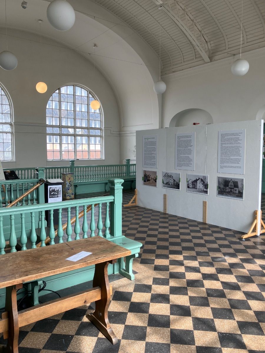 Utställningshallen på Alvesta Station