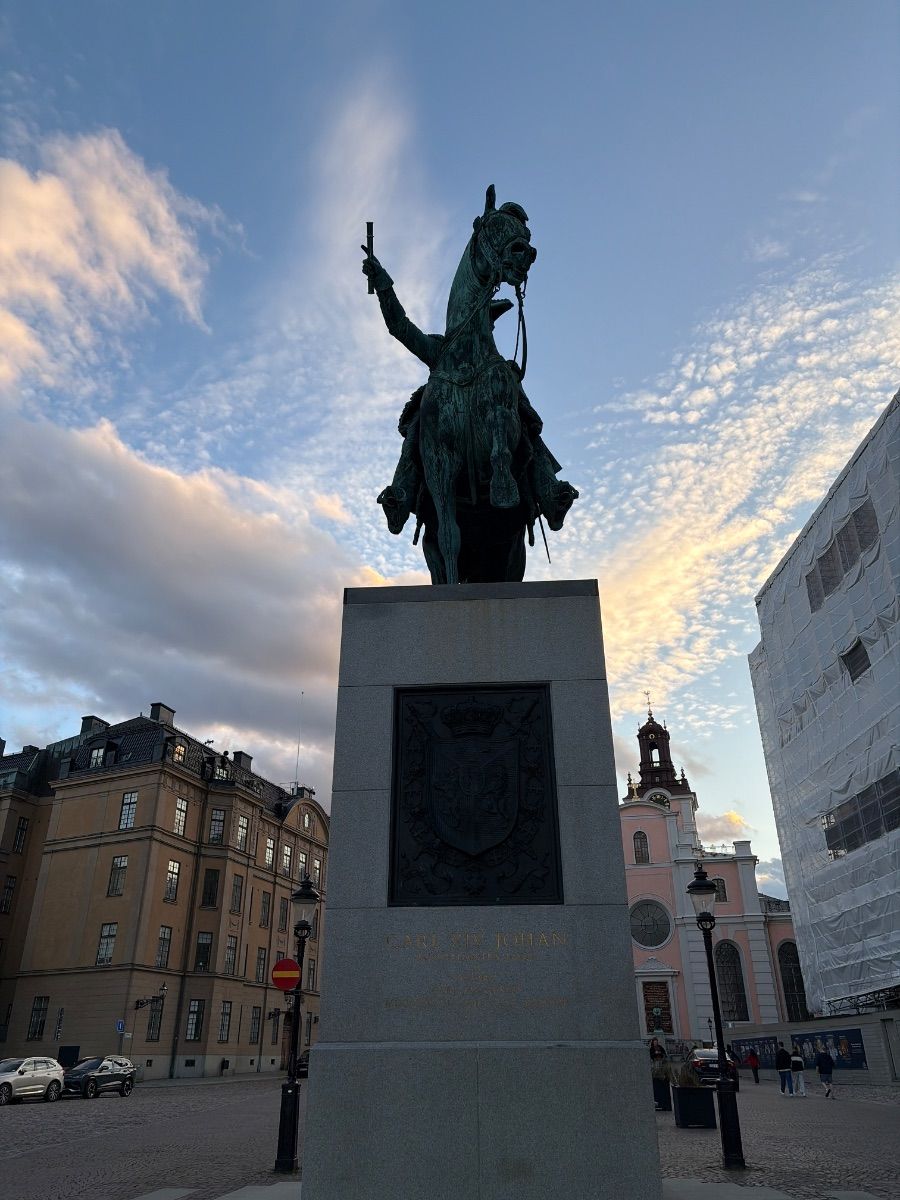 Carl XIV Johan staty