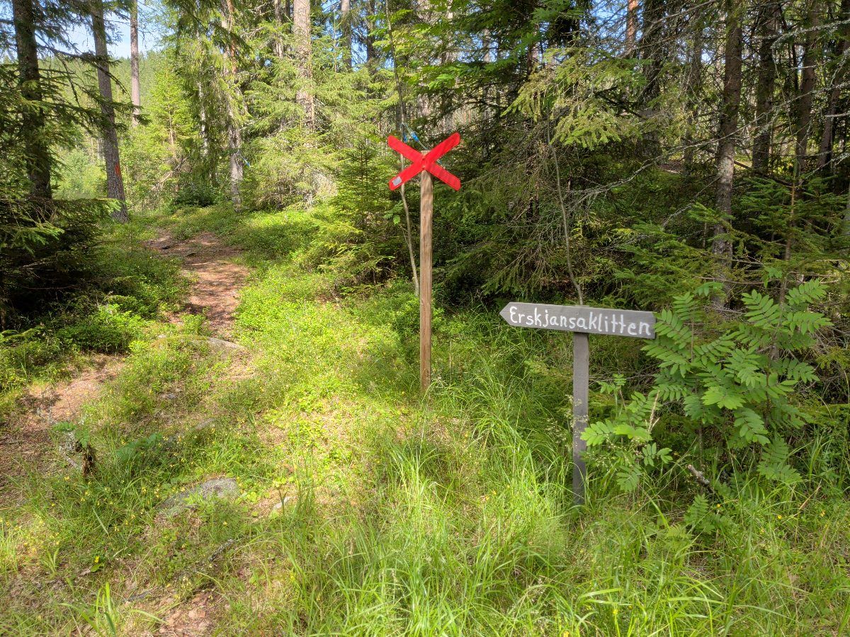 Parkering för Ersk-Jansa klitten