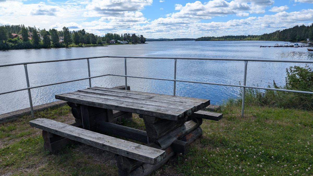 Fundament för gamla Backabron