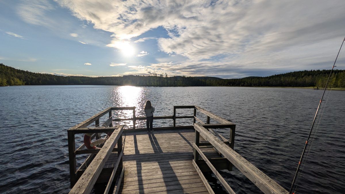 Lillsjön - handikappbryggan