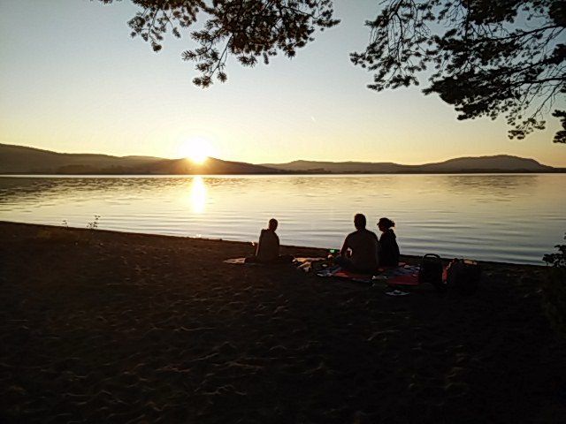 Båtstranden i Norrängeviken ("Lortviken")
